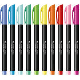 Kit super soft brush faber castell com 10 cores