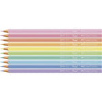 Lápis de Cor Triangular EcoLápis Pastel 10 Cores Faber-Castell