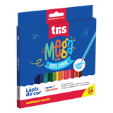 Lapis de Cor Tris Mega Soft Color 24 cores