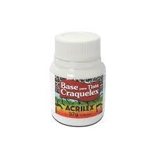 BASE PARA TINTA CRAQUELEX 37ML - ACRILEX REF.: 20937