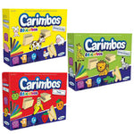 CARIMBOS PEDAGOGICOS ANIMAIS DO SITIO REF.: 5078.7 / FRUTAS REF.: 5080-9  / ANIMAIS SELVAGENS REF.: 5079-8 PARA COLORIR - XALINGO