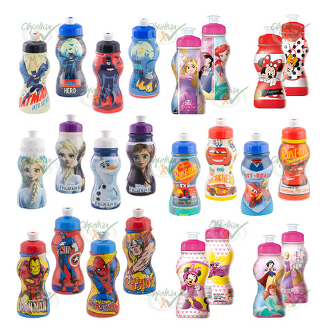 GARRAFA SQUEEZE PERSONAGENS DIVERSOS 250ML - PLASDURAN