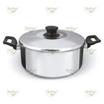 PANELA CAÇAROLA ALUMINIO LUXO 16CM COM 1,5 LITROS - ALUMINIO 5 ESTRELAS REF.: 7