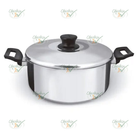 PANELA CAÇAROLA ALUMINIO LUXO 18CM COM 2 LITROS - ALUMINIO 5 ESTRELAS REF.: 8