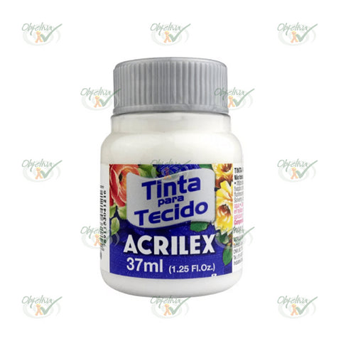 TINTA DE TECIDO 37ML INCOLOR CLAREADOR - ACRILEX REF.: 500