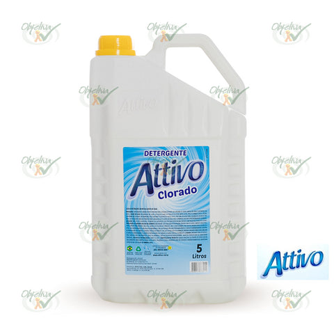 DETERGENTE CLORADO 5 LITROS - ATTIVO