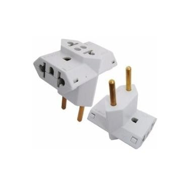 ADAPTADOR DE TOMADA PINO T REBITADO - CATIOR