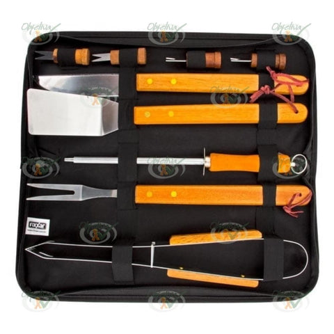 KIT PARA CHURRASCO COM 10 PEÇAS ADVANTAGE FIX - UD 2501- FIXXAR 440.8396