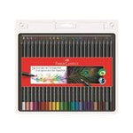 LAPIS DE COR SUPERSOFT 24 CORES - FABER-CASTELL REF.: 120724SOFT