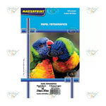 PAPEL FOTO A4 150G/M² BRILHANTE COM 50 UNIDADES - MASTERPRINT COD.: 302010057