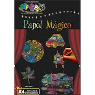 PAPEL A4 COLOR PAPEL MAGICO MULTICOLOR COM 5 FOLHAS - OFF PAPER