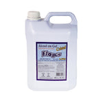 ALCOOL GEL CRISTAL 65º INPM COM 4,5KG 5 LITROS - FLOPS COD.: 319