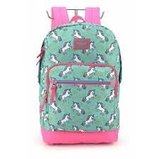 MOCHILA INFANTIL UNICORNIO VERDE - MAXLOG REF.: MS45578UP-VD