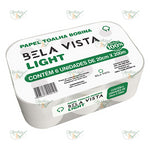 PAPEL TOALHA BOBINA LIGHT 20CM X 200M FARDO COM 6 ROLOS - BELA VISTA PAPEIS REF.: CV027 / X27CV