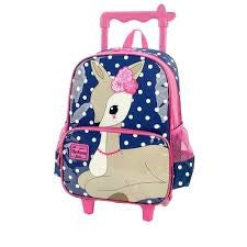 MOCHILA COM RODINHAS PETIT UP4YOU CINZA - MAXLOG REF.: IC33067UP-CZ