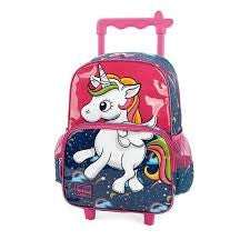 MOCHILA COM RODINHAS PETIT UP4YOU BRANCO - MAXLOG REF.: IC33067UP-BR