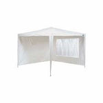 CONJUNTO PAREDE PARA GAZEBO RAFIA 2,95X2,95M - MOR