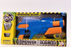 PISTOLA POWER SLIME ART KIDS + DOIS POWER SLIME REFIL DE 180GR CADA - ACRILEX REF.: 40063