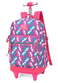 MOCHILA COM RODINHAS UP4YOU UNICORNIO - MAXLOG REF.: MC51222UP