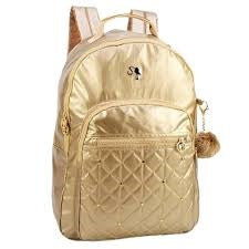 MOCHILA BARBIE LAPTOP OURO JUVENIL - MAXLOG REF.: MJ48530BB-OR