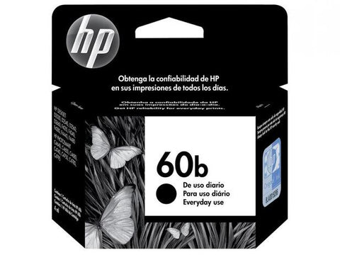 CARTUCHO HP 60B PRETO COM 4,5ML - HP REF.: CC636WB