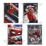 CADERNO 1/4 80 FOLHAS CAPA DURA ESPIRAL SPIDER-MAN - TILIBRA COD.: 29.236-2