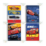 CADERNO 1/4 80 FOLHAS CAPA DURA ESPIRAL DISNEY CARROS - FORONI REF.:33.8422-4