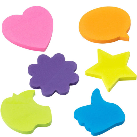 BLOCO DE RECADO POST-IT SMART NOTES NEON 50 FOLHAS - BRW REF.: BA0001