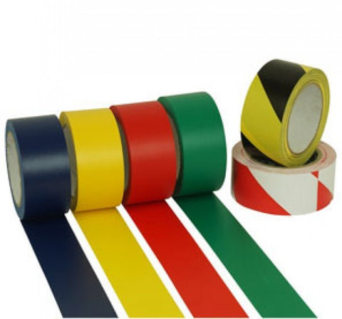 FITA PLASTICA PARA DEMARCAÇAO DE SOLO 50MM X 30M  VARIAS CORES -  3M REF 469