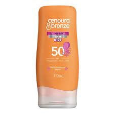 PROTETOR SOLAR FPS 50 110ML KIDS - CENOURA E BRONZE