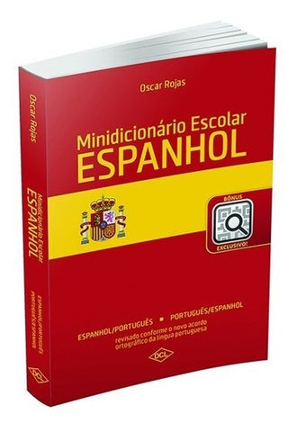 MINI DICIONARIO ESCOLAR PORTUGUES E ESPANHOL - DCL. OSCAR ROJAS