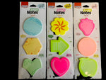 BLOCO DE RECADO POST-IT SMART NOTES TOKENS 70 X 70 FRUTAS  25 FOLHAS 3 BLOCOS REF  BA0300 / SMART NOTES TOKENS 70 X 70 GEOMETRICO  25 FOLHAS 3 BLOCOS REF  BA0301 / SMART NOTES TOKENS 70 X 70 FLOR / SETA / CORAÇÃO  25 FOLHAS 3 BLOCOS REF  BA0302- BRW