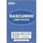 BLOCO DE RASCUNHO COM PICOTE E GRAMPO 160MM X 225MM COM 100 FOLHAS - SAO DOMINGOS REF.: 6421