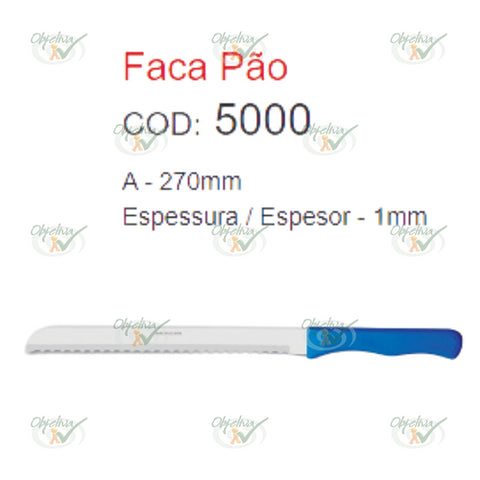 FACA DE PAO CABO BRANCO - BARICHELLO REF.: 5000.06C