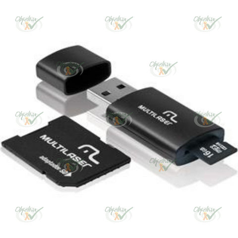 CARTAO DE MEMORIA KIT 3 X 1 16GB - MULTILASER REF MC112