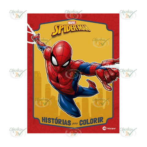 LIVRO INFANTIL COLORIR SPIDER-MAN PARA COLORIR - ED CULTURAMA