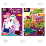 LIVRO INFANTIL COLORIR 3D MAGIC LER E COLORIR - ED DCL