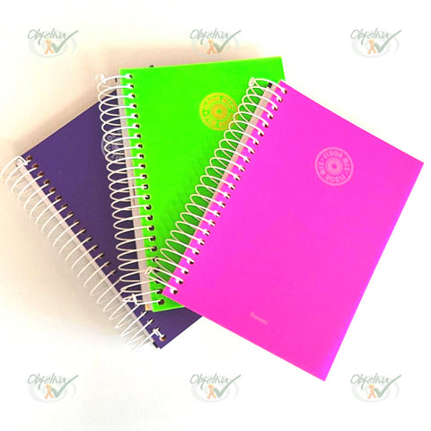 AGENDA FLUOR MIX 2022 ESPIRAL CAPA DURA 176 FOLHAS - FORONI REF.: 52.7887-1