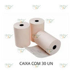 BOBINA TERMICA PALHA PDV ECF 80MM X 40M 1 VIA COM 30 UNIDADES   R-34  - REGISPEL COD.: 17936