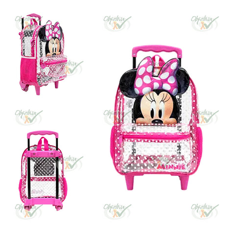 MOCHILA RODINHAS 16 MINNIE Y2   - XERYUS  REF.: 9340