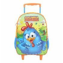 MOCHILA COM RODINHAS GALINHA PINTADINHA - XERYUS REF.: 5821