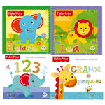 LIVRO PARA BANHO FISHER PRICE  - EDI. CIRANDA REF.: 91134, 75363, 75356, 75349, 90373, 90380