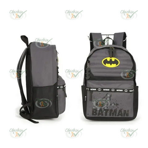 MOCHILA NOTEBOOK BATMAN CINZA - MAXLOG REF.: MJ48898BM-CZ