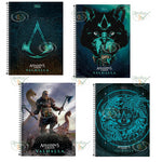 CADERNO 1X1 80 FOLHAS CAPA DURA ESPIRAL - TILIBRA ASSASSINS CREEDS COD.: 30.797-1