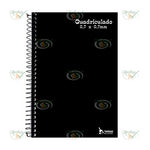 CADERNO 1X1 96 FOLHAS CAPA DURA ESPIRAL - TAMOIO QUADRICULADO 7X7MM REF.: 2430