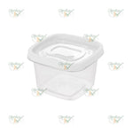 POTE QUADRADO CLIC POTE 500 ML - PLASUTIL REF.: 2766