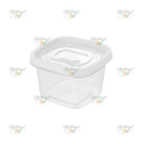 POTE QUADRADO CLIC POTE 500 ML - PLASUTIL REF.: 2766