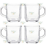 CANECA / XICARA DE VIDRO ASPEN 300 ML TRANSPARENTE - NADIR COD.: N5909 / CB-9809