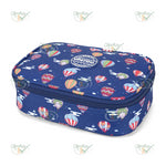 ESTOJO ESCOLAR PUKET UP4YOU LIFE STYLE BALOES AZUL 1 ZIPER - MAXLOG REF.: ET40410UP-AZ