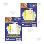 PAPEL ESPECIAL A4 180G/M² TEXTURIZADO LINHO COM 50 UNIDADES - OFF PAPER REF 0006